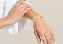 Load image into Gallery viewer, Anchovy Cuff - Yellow Gold Plate
