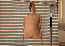Load image into Gallery viewer, LALLA - TOWEL TOTE BAG - CARAMEL