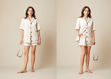 Load image into Gallery viewer, Tidal Relaxed Shirt - Ecru - Unisex