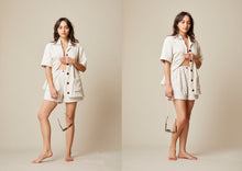 Load image into Gallery viewer, Tidal Relaxed Shirt - Ecru - Unisex