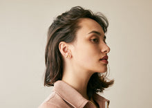 Load image into Gallery viewer, Rhassoul Studs - Rose Gold Plate