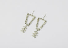 Load image into Gallery viewer, Fire Drop Earrings - Sterling Silver