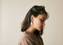 Load image into Gallery viewer, Tanit Drop Earrings - Sterling Silver