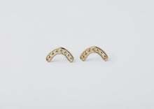Load image into Gallery viewer, Cafe Baba Studs - 9kt Yellow Gold