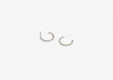 Load image into Gallery viewer, Arcady Hoop Earrings - 10kt White Gold