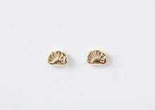 Load image into Gallery viewer, Night Sun Studs - Yellow Gold Plate