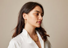 Load image into Gallery viewer, Pyramid of the Sun Earrings