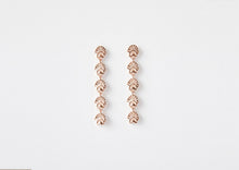 Load image into Gallery viewer, Amulet of the Sun Earrings - Rose Gold Plate