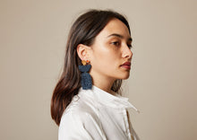 Load image into Gallery viewer, Solar Eclipse Earrings - Midnight