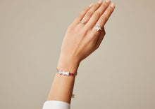 Load image into Gallery viewer, Pyramid of the Sun Friendship Band - Sterling Silver