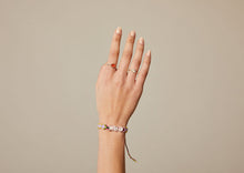 Load image into Gallery viewer, Pyramid of the Sun Friendship Band - Rose Gold Plate