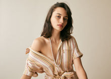 Load image into Gallery viewer, Tetouan Long Necklace - Yellow Gold Plate