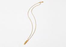 Load image into Gallery viewer, Pyramid of the Sun Pendant - Yellow Gold Plate