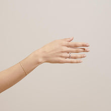 Load image into Gallery viewer, Crown Band - 18kt White Gold - Sized to Order