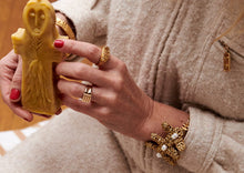 Load image into Gallery viewer, Deco Ring - 9kt Yellow Gold