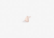 Load image into Gallery viewer, Aztec Stud Earring - Rose Gold Plate