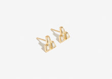 Load image into Gallery viewer, Seven Wonders Stud Earrings - 18kt Yellow Gold