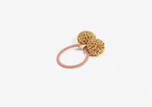 Load image into Gallery viewer, Rock Formation Hair Tie - Small - Gold & Taupe