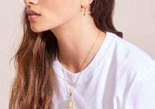 Load image into Gallery viewer, Diamond Eye Pendant - 18kt Yellow Gold