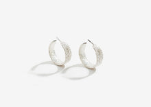 Load image into Gallery viewer, Anchovy Hoop Earrings - Sterling Silver
