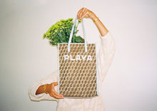 Load image into Gallery viewer, Lucy Folk x Corto Moltedo Playa Shopper Tote - Racer Stripe
