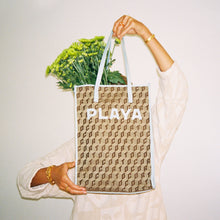 Load image into Gallery viewer, Lucy Folk x Corto Moltedo Playa Shopper Tote - Racer Stripe
