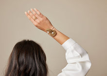 Load image into Gallery viewer, Pearly Aurora Hair Tie - Gold
