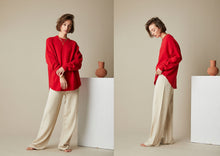 Load image into Gallery viewer, Extreme Cashmere - No. 104 Trousers - Latte
