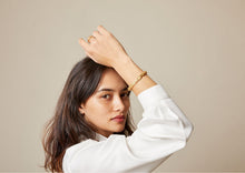 Load image into Gallery viewer, Icarus Cuff - Yellow Gold Plate
