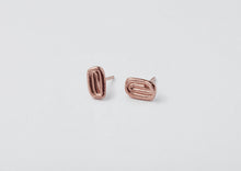 Load image into Gallery viewer, Draa Studs - Rose Gold Plate
