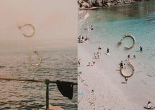 Load image into Gallery viewer, Arcady Hoop Earrings - 10kt Yellow Gold
