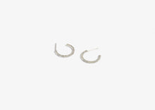 Load image into Gallery viewer, Arcady Hoop Earrings - 10kt White Gold
