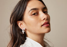Load image into Gallery viewer, Smoking Mirror Studs - Sterling Silver
