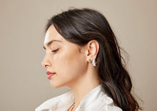 Load image into Gallery viewer, Icarus Hoop Earrings - Sterling Silver
