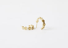 Load image into Gallery viewer, Higher Than The Sun Hoop Earrings - 18kt Yellow Gold
