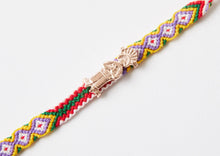 Load image into Gallery viewer, Pyramid of the Sun Friendship Band - Rose Gold Plate

