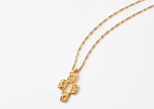 Load image into Gallery viewer, Smoking Mirror Necklace - Yellow Gold Plate
