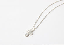 Load image into Gallery viewer, Smoking Mirror Necklace - Sterling Silver
