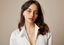 Load image into Gallery viewer, Smoking Mirror Necklace - Sterling Silver
