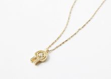 Load image into Gallery viewer, Higher Than The Sun Necklace - 18kt Yellow Gold
