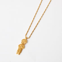 Load image into Gallery viewer, Pyramid of the Sun Pendant - Yellow Gold Plate
