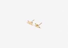 Load image into Gallery viewer, L. F. Stud Earrings - 9kt Yellow Gold
