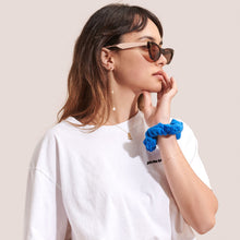 Load image into Gallery viewer, Poolside Scrunchie - Azure
