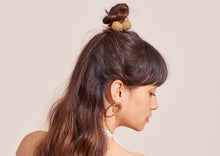 Load image into Gallery viewer, Rock Formation Hair Tie - Small - Gold &amp; Taupe
