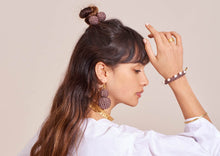 Load image into Gallery viewer, Rock Formation Hair Tie - Small - Bronze &amp; Taupe
