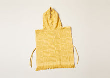 Load image into Gallery viewer, Sand Castle Poncho - Kids - Bambou - One Size
