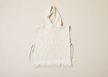 Load image into Gallery viewer, Sand Castle Poncho - Kids - Ecru - One Size
