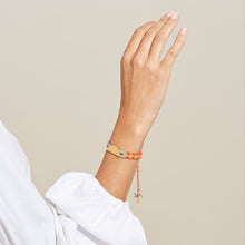 Load image into Gallery viewer, Taco Friendship Band - Yellow Gold Plate
